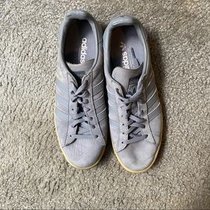 Adidas Gray Campus Shoes